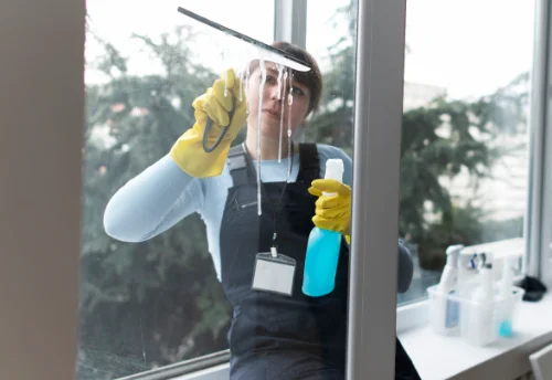 Nettoyage de vitres intérieures et extérieures à Rempnat